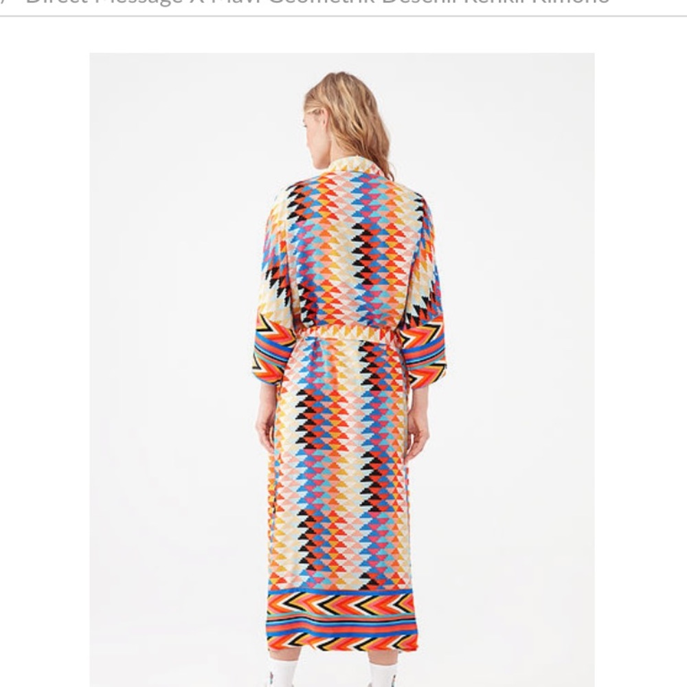 Multicolored Kimono - Picture 5 of 7
